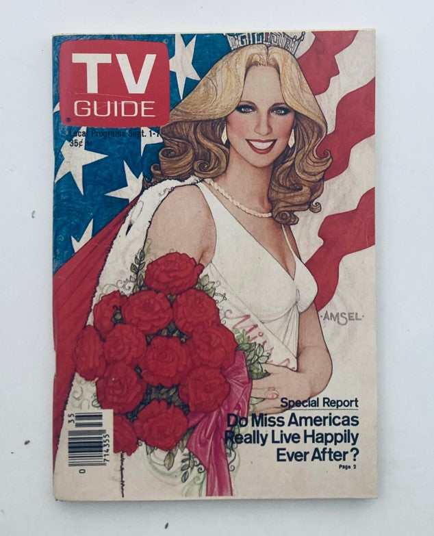 TV Guide Magazine September 1 1979 Miss America NJ-PA Ed. No Label