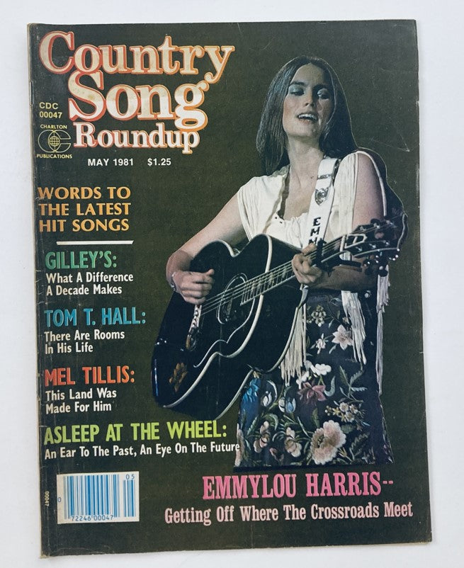 VTG Country Song Roundup Magazine May 1981 Emmylou Harris Crossroads Meet