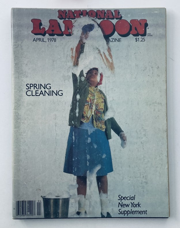 VTG National Lampoon Magazine April 1978 The Aesop Brothers in Old West No Label