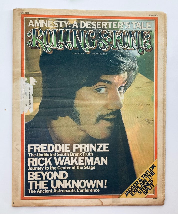 VTG Rolling Stone Magazine January 30 1975 Issue 179 Freddie Prinze