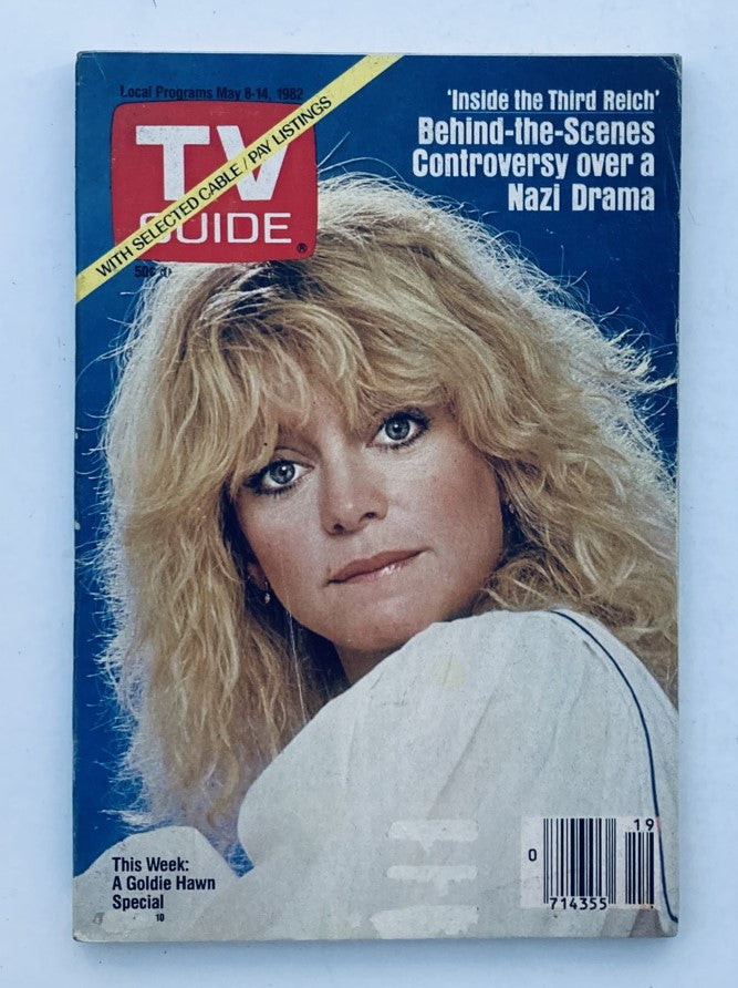 TV Guide Magazine May 8 1982 A Goldie Hawn Special Providence Ed.