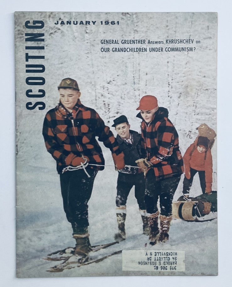 VTG Scouting Magazine January 1961 Vol 49 No. 1 Gruenther Answers Khrushchev