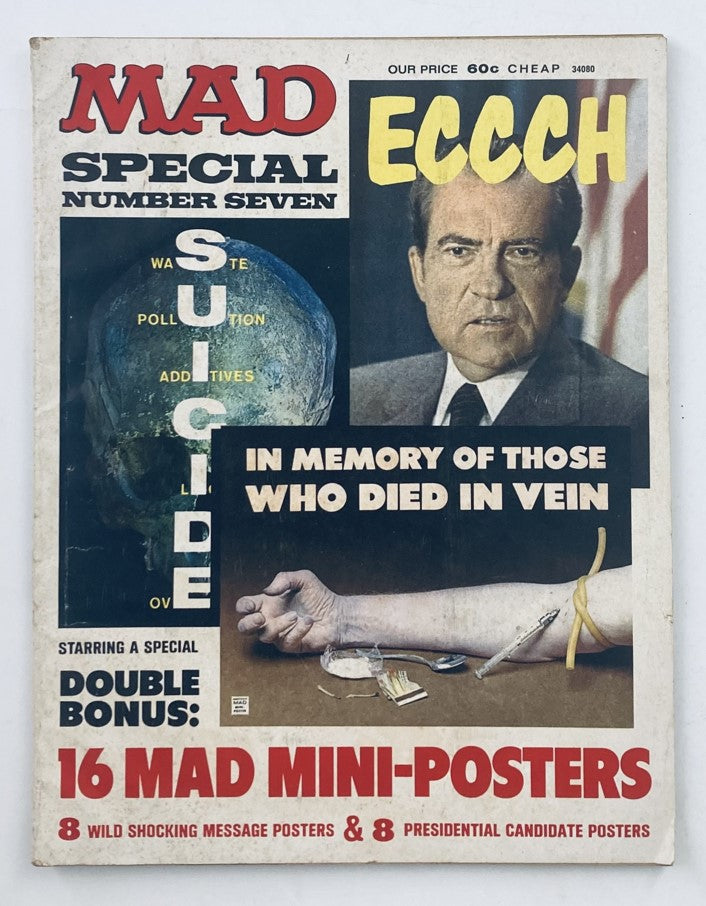 Mad Special Magazine 1972 No. 7 Richard Nixon Eccch 6.0 FN Fine No Label