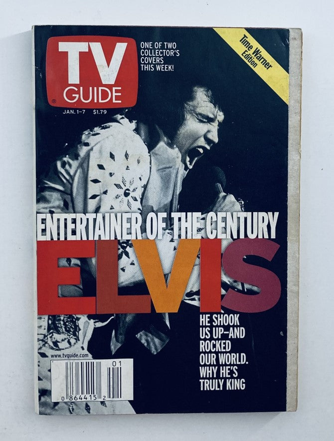 TV Guide Magazine January 1 2000 Elvis Presley Time Warner-Pinellas County Ed.