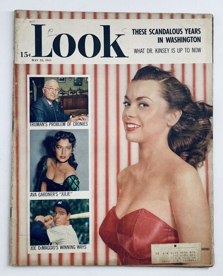 VTG Look Magazine May 22 1951 Vol 15 No. 11 Harry S. Truman and Ava Gardner