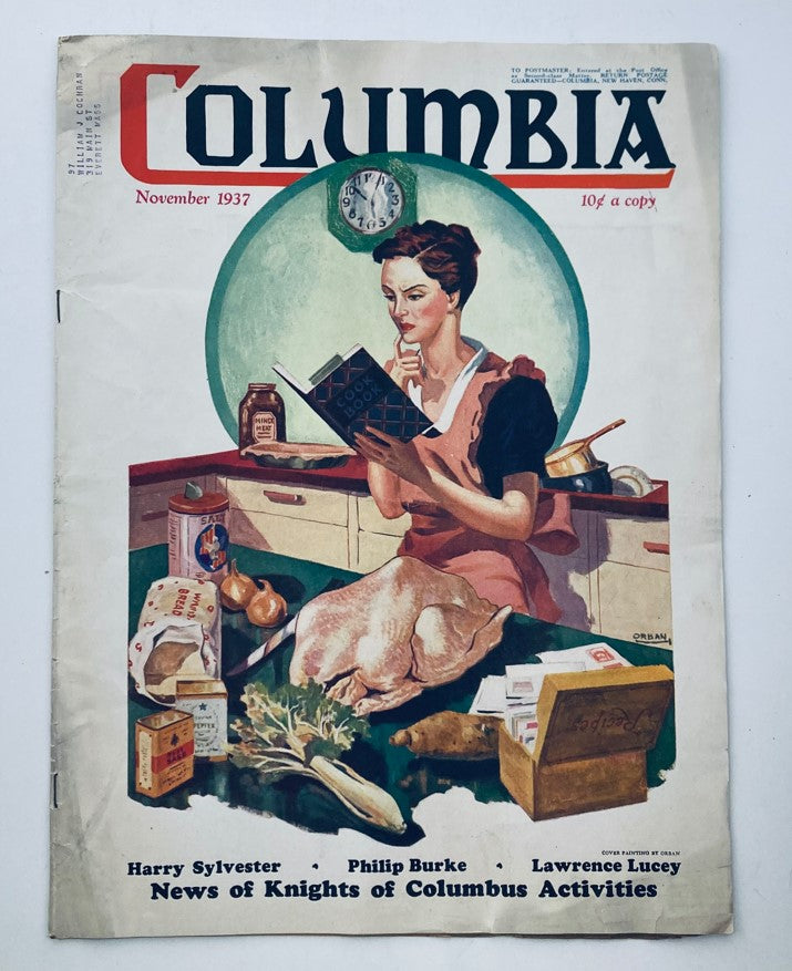 VTG Columbia Magazine November 1937 News of Knights of Columbus Activities