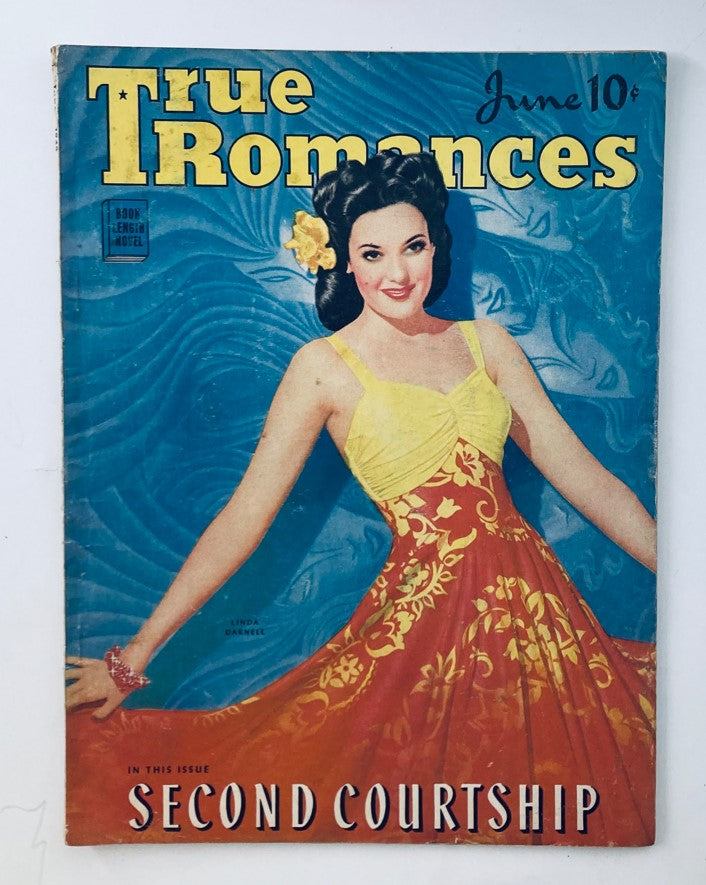 VTG True Romances Magazine June 1942 Vol 35 No. 4 Linda Darnell No Label