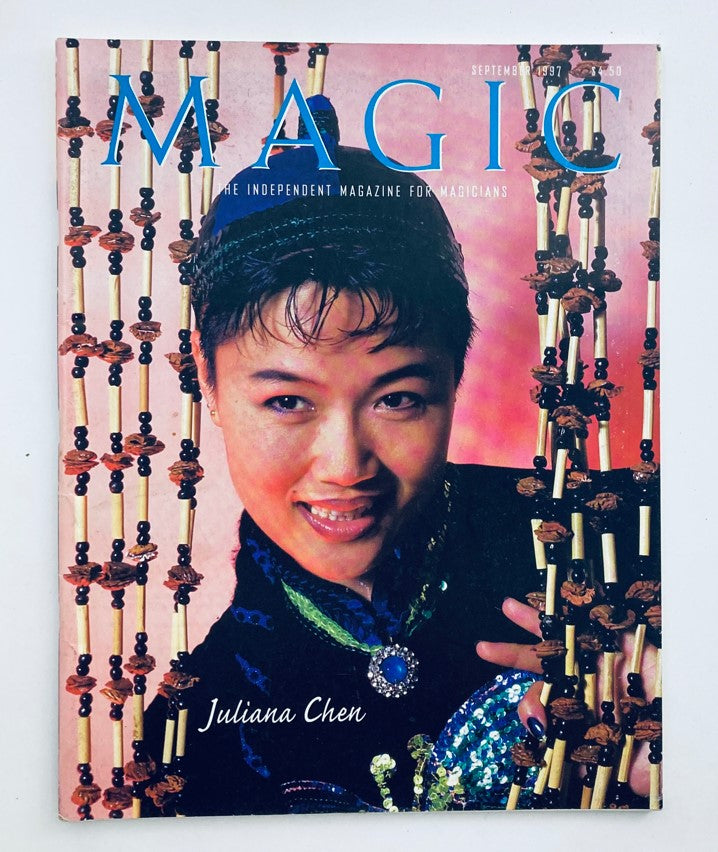 VTG Magic Magazine for Magicians September 1997 Juliana Chen No Label