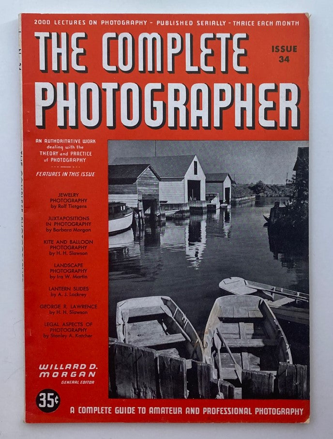 The Complete Photographer Magazine August 20 1942 Lantern Slides No Label