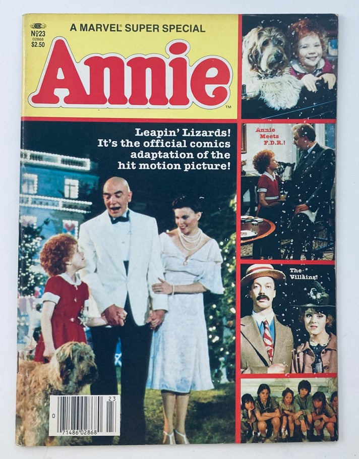 VTG 1982 No. 23 A Marvel's Super Special Annie Aileen Quinn No Label