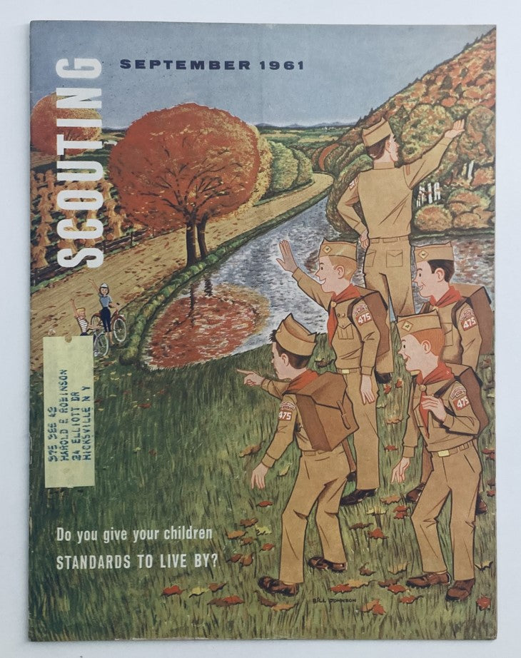 VTG Scouting Magazine September 1961 Vol 49 No. 7 The World Our Scouts Share