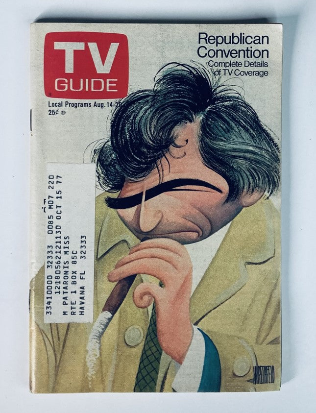 TV Guide Magazine Augusts 14 1976 #1220 Peter Falk Northern-FL Ed.