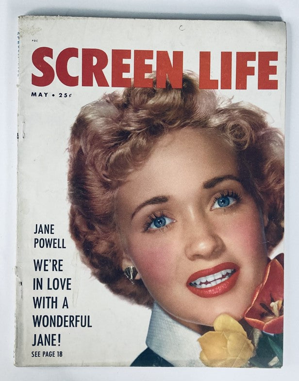 VTG Screen Life Magazine May 1953 Vol 6 #2 Jane Powell, Dewey Martin No Label