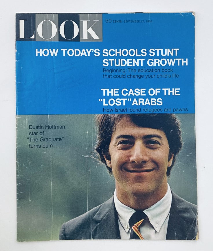 RES* VTG Look Magazine September 17 1968 Dustin Hoffman The Graduate No Label