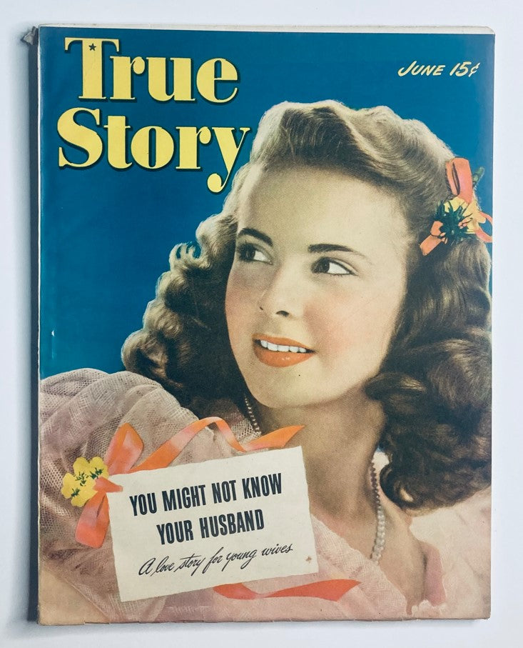 VTG True Story Magazine June 1944 Vol 50 No. 5 Glorify Your Hair No Label