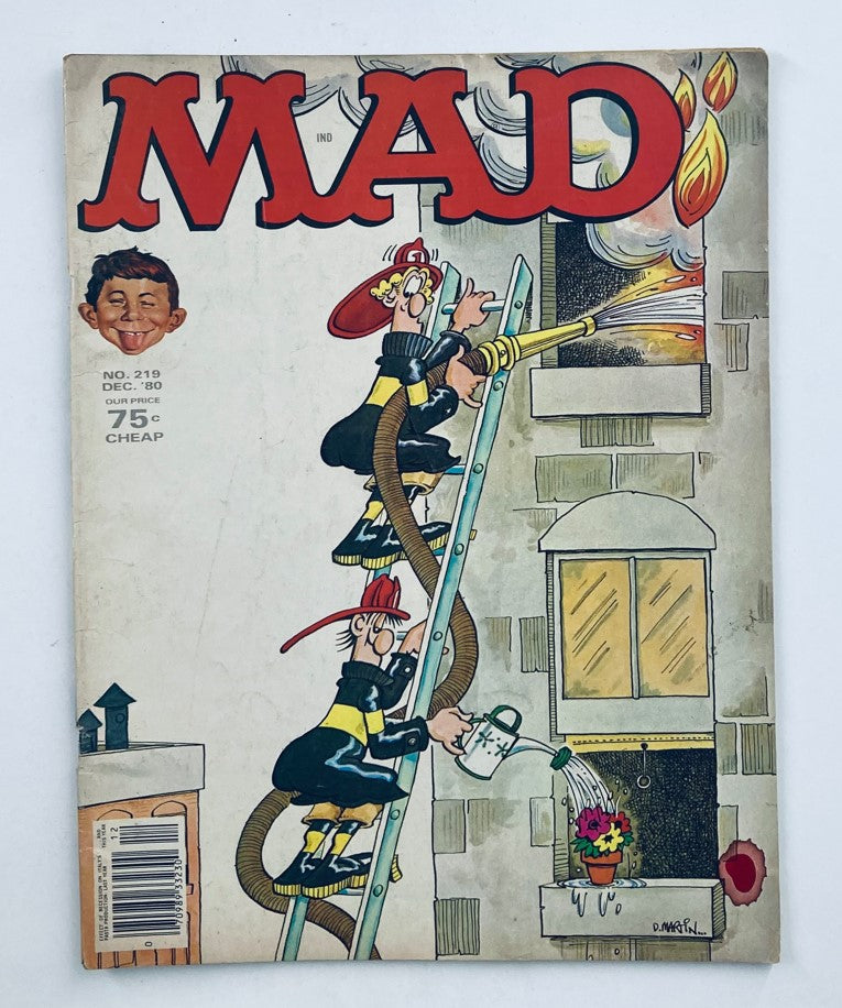 Mad Magazine December 1980 No. 219 Little Star'lings 6.0 FN Fine No Label