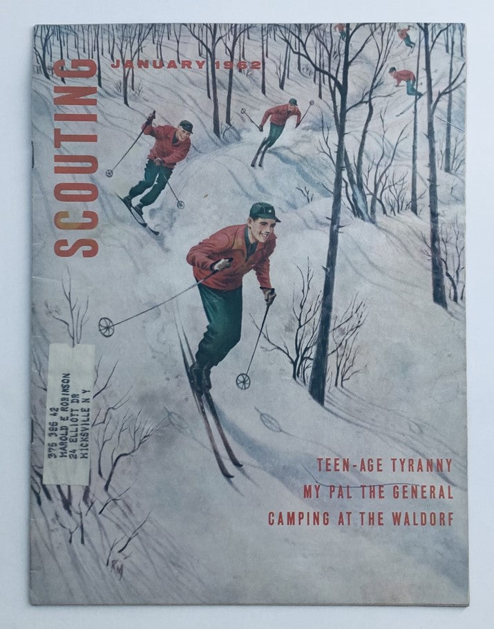 VTG Scouting Magazine January 1962 Vol 50 No. 1 Old-Time Slogan Ballyhooing