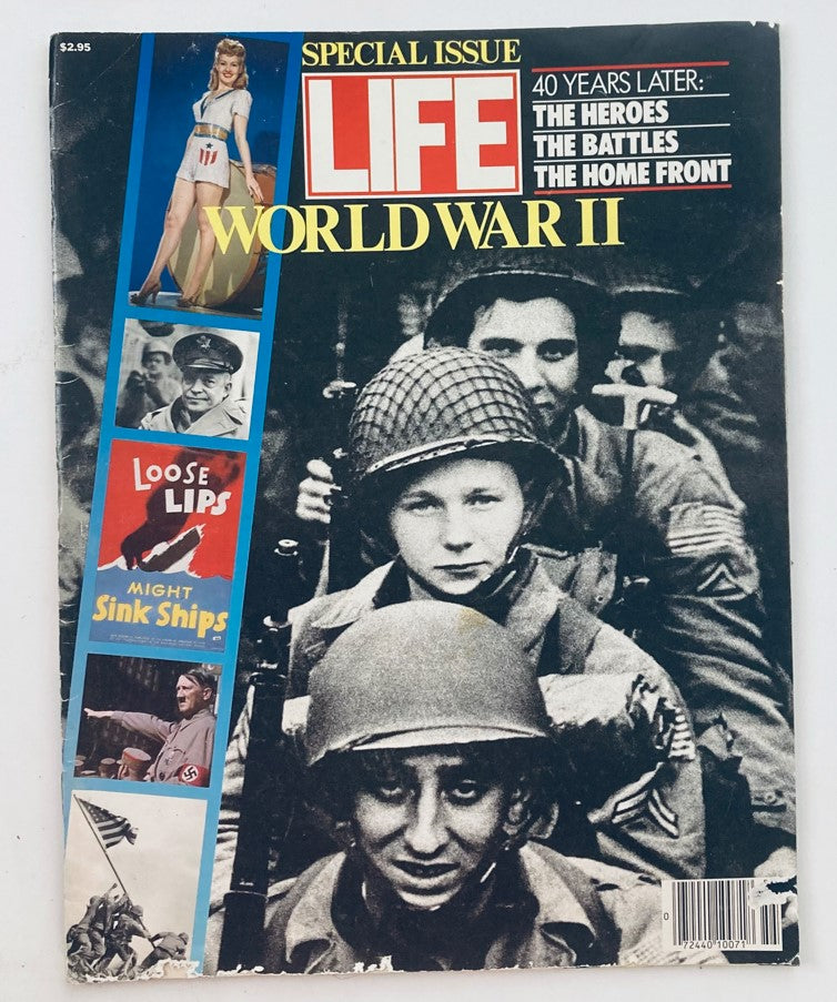 VTG Life Magazine Spring 1985 Vol 8 No. 6 World War II Battles & Heroes No Label