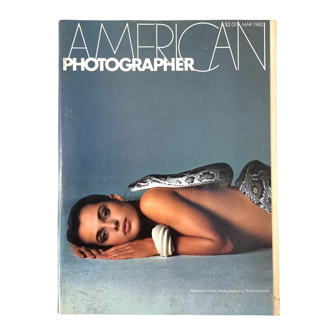 American Photographer Magazine March 1982 Nastassja Kinski Cover No Label