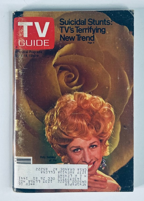 TV Guide Magazine November 8 1980 #1441 Polly Holliday Phoenix Ed.