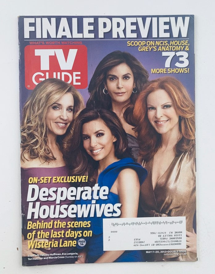 TV Guide Magazine May 7 2012 #3102-3103 Felicity Huffman, Eva Longoria