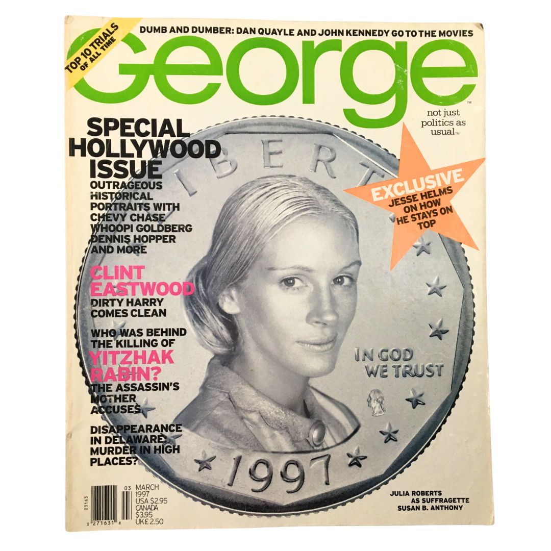 George Magazine March 1997 Julia Roberts as Susan B. Anthony No Label