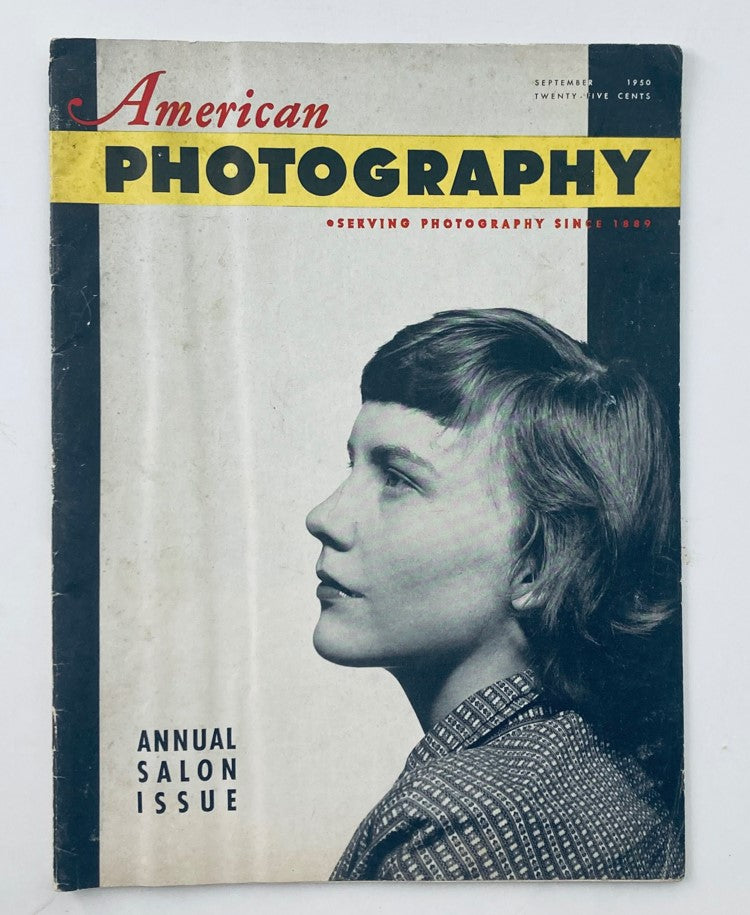 VTG American Photography Magazine September 1950 Salon Judges Issue No Label