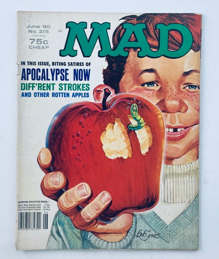 VTG Mad Magazine June 1980 No. 215 Other Rotten Apples 6.0 FN Fine No Label