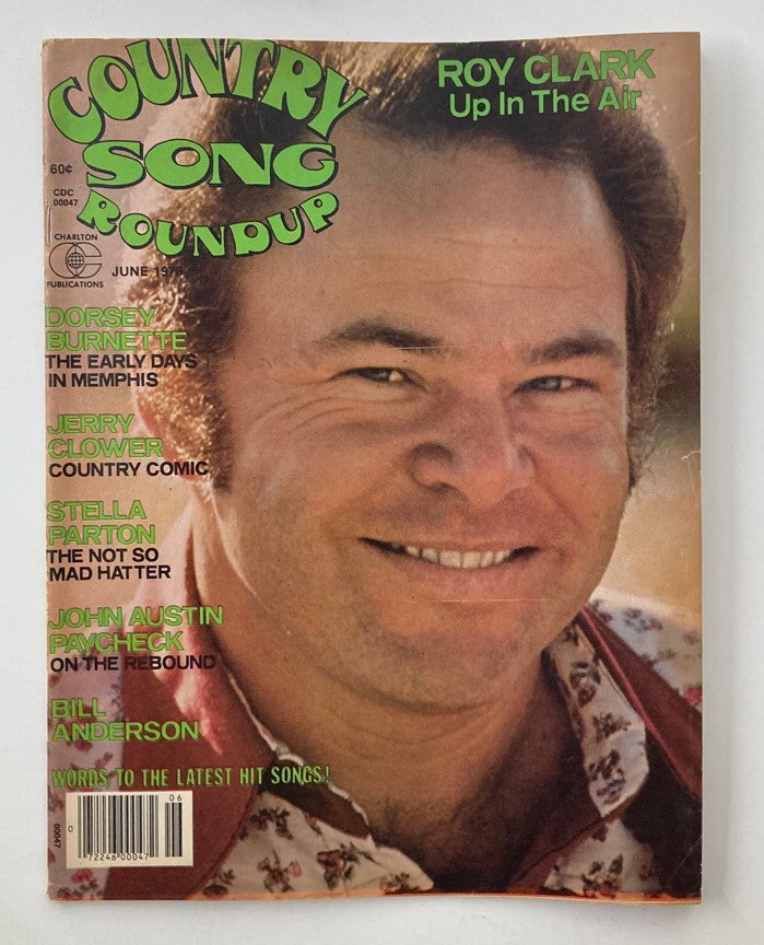 VTG Country Song Roundup Magazine June 1978 Roy Clark & Dorsey Burnette No Label