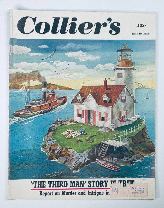 VTG Collier's Magazine June 10 1950 Vol 125 No. 23 The Third Man Story Is True