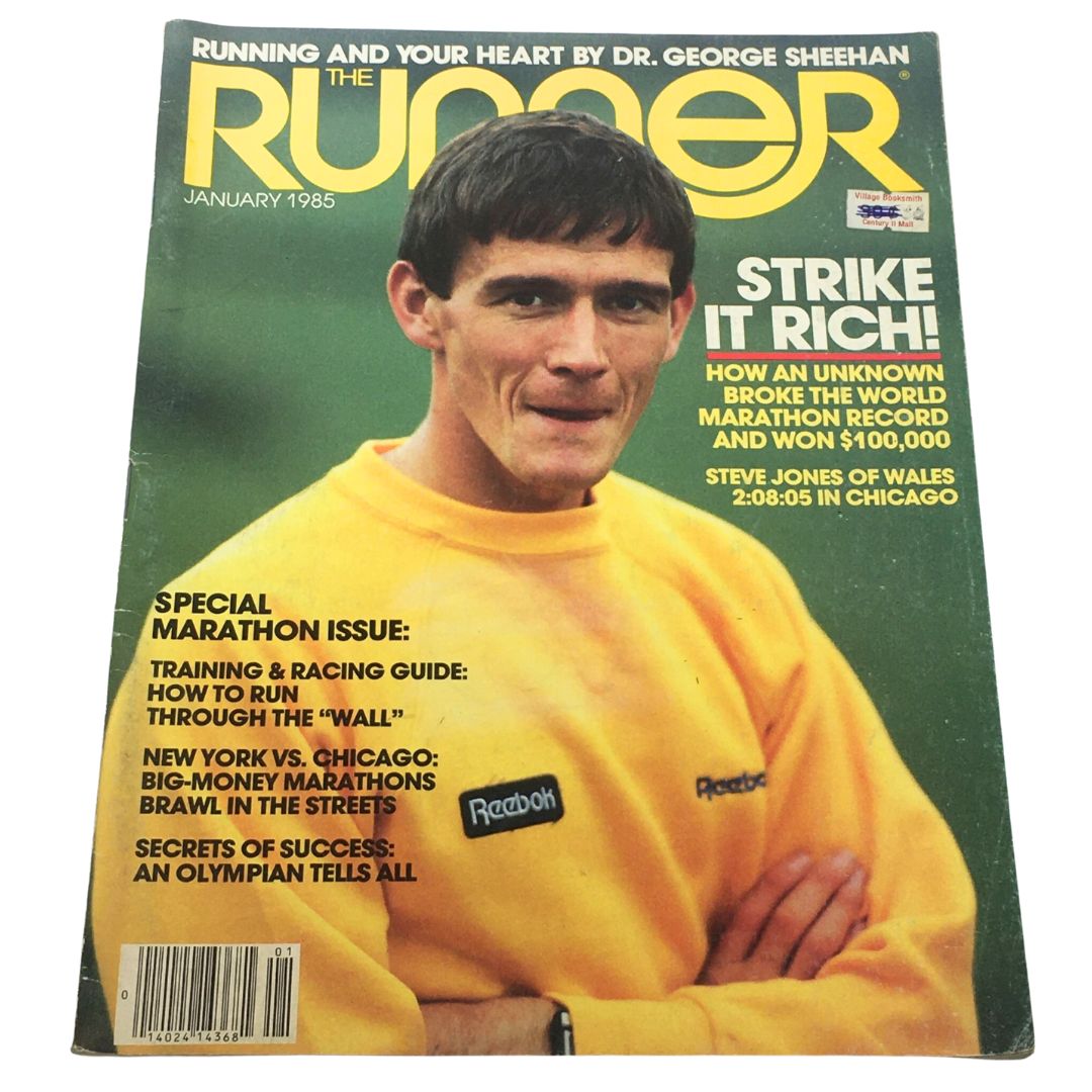 VTG The Runner Magazine: January 1985 - Steve Jones of Wales 2:08:05 In Chicago