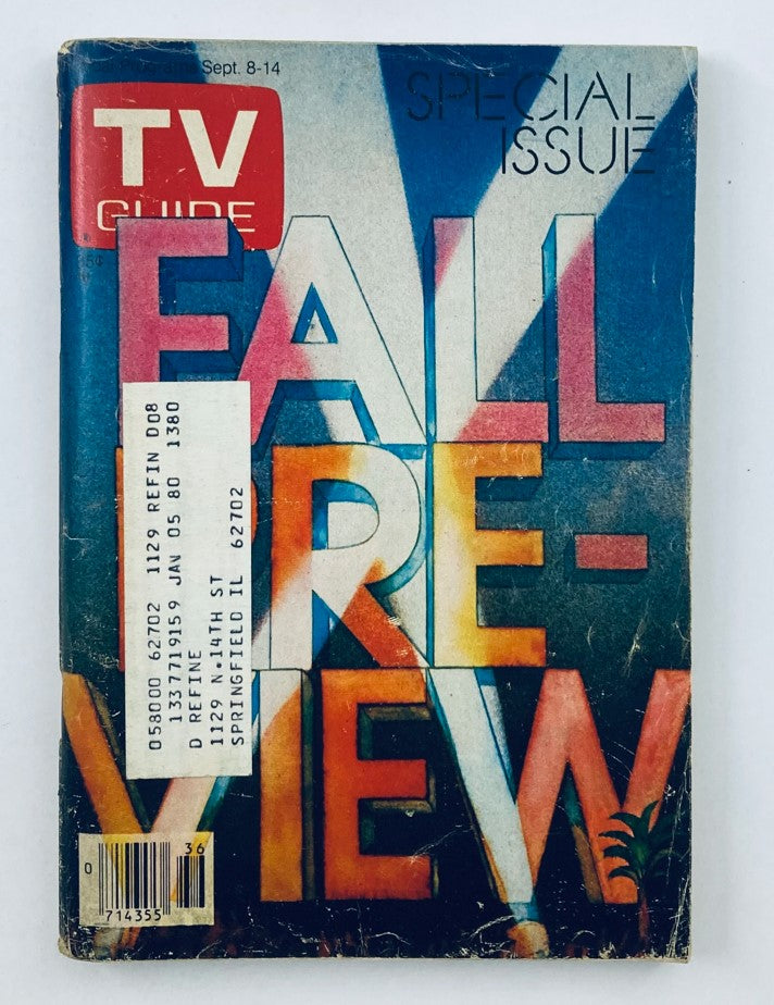 TV Guide Magazine September 8 1979 #1380 The Fall Preview Issue Eastern IL Ed.