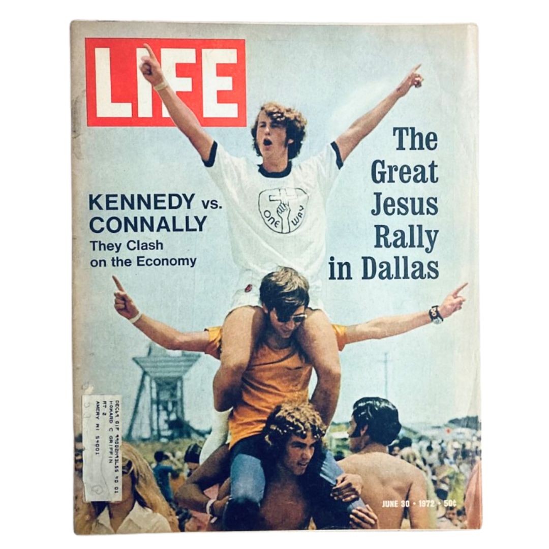 VTG Life Magazine June 30 1972 Vol 72 No. 25 The Great Jesus Rally