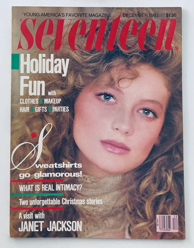 VTG Seventeen Magazine December 1983 SOPHIE WARD No Label VG