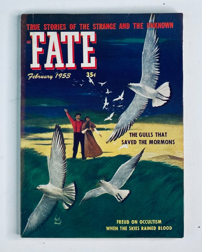 VTG Fate Magazine February 1953 Vol 6 No. 2 The Unfading Roses No Label