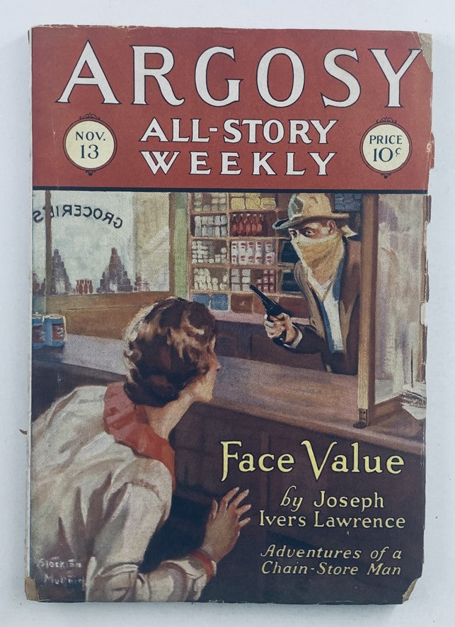 VTG Argosy Magazine November 13 1926 Spinning the Big Top No Label