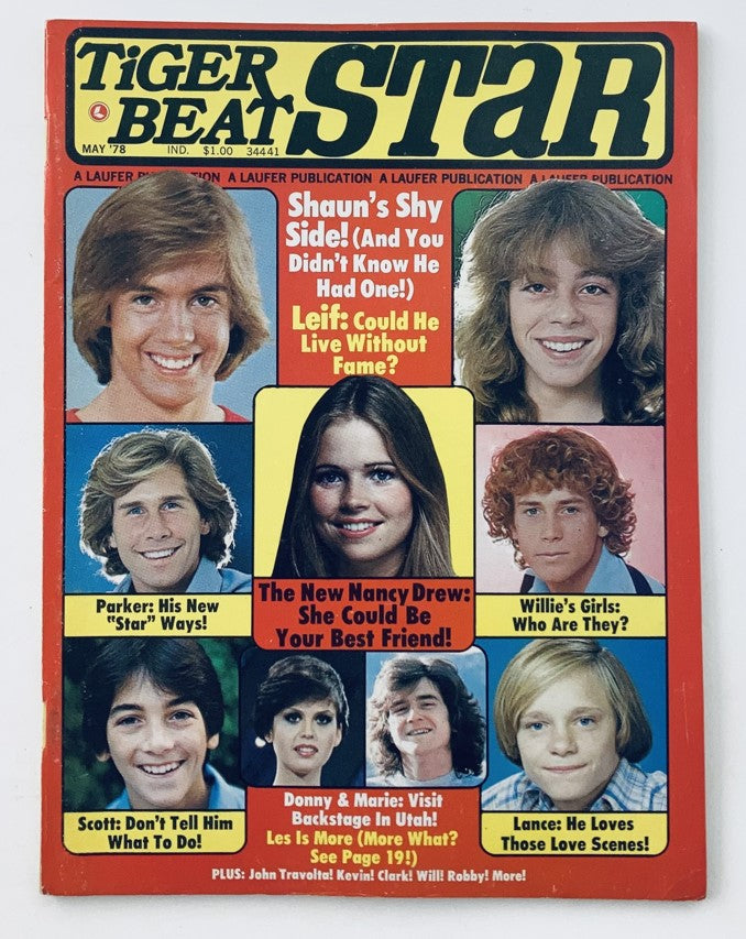 Tiger Beat Star May 1978 Shaun Cassidy, Parker Stevenson, Scott Baio No Label