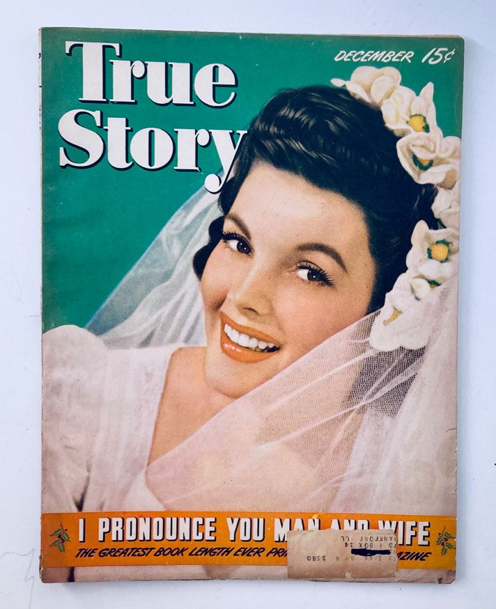 VTG True Story Magazine December 1943 Vol 49 No. 5 Lucille Wilde Cover