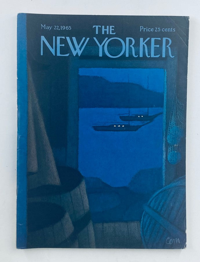 The New Yorker Full Magazine May 22 1965 Sailboats by Charles E. Martin No Label