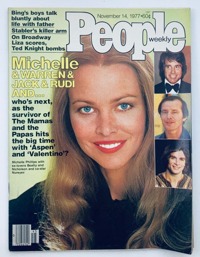 VTG People Weekly Magazine November 14 1977 Michelle Phillips No Label