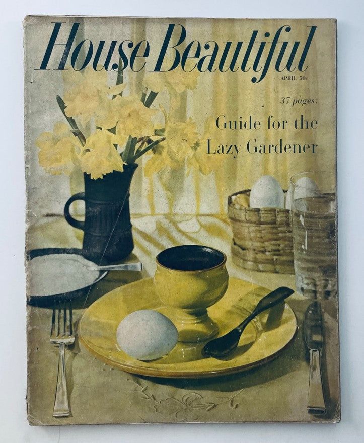 House Beautiful Magazine April 1958 Single-Minded Power Tools No Label