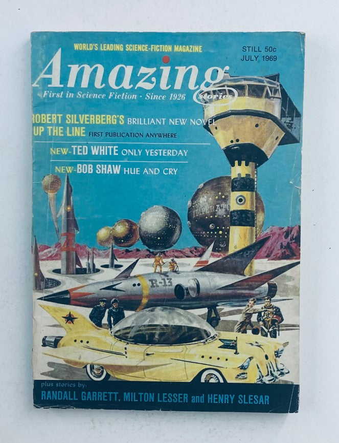 Amazing Science Fiction Stories Magazines July 1969 The Poison Pen No Label