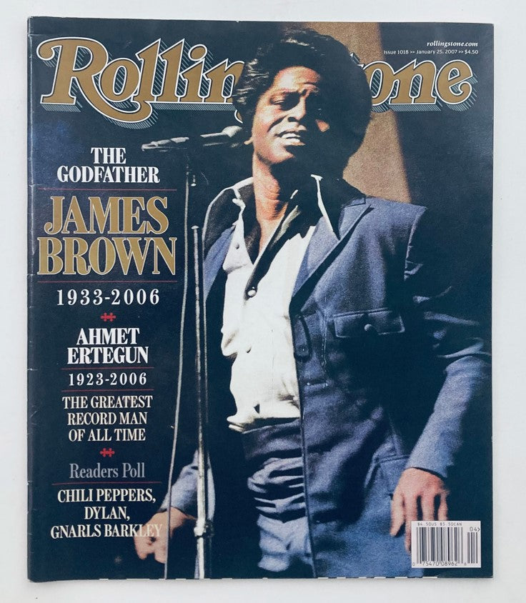 Rolling Stone Magazine January 25 2007 #1018 The Godfather James Brown No Label