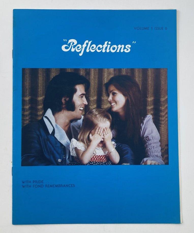 VTG Reflections Magazine 1980 Vol 1 Issue 6 Elvis & Priscilla Presley No Label