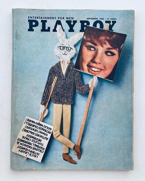 VTG Playboy Magazine September 1966 Dianne Chandler w Centerfold No Label