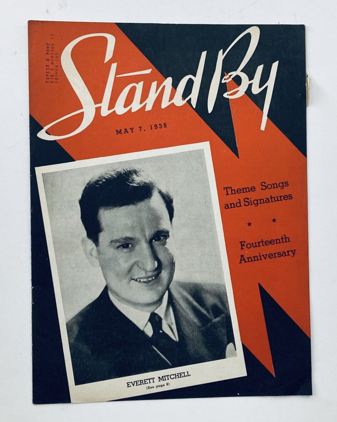 VTG Stand By Magazine May 7 1938 Everett Mitchell & Theme Songs and Signatures