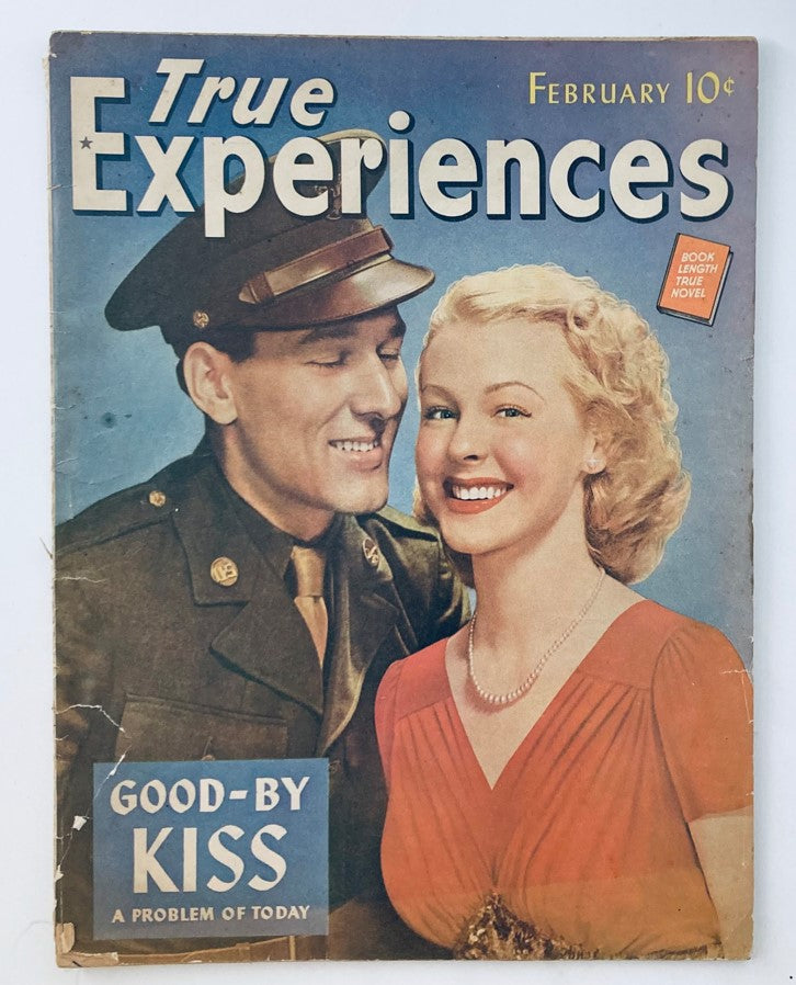 VTG True Experiences Magazine February 1943 Vol 34 #3 Good-By Kiss No Label