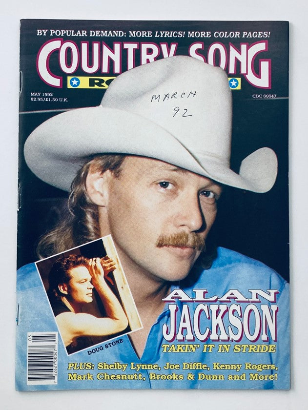 Country Song Roundup Magazine May 1992 Alan Jackson and Doug Stone No Label