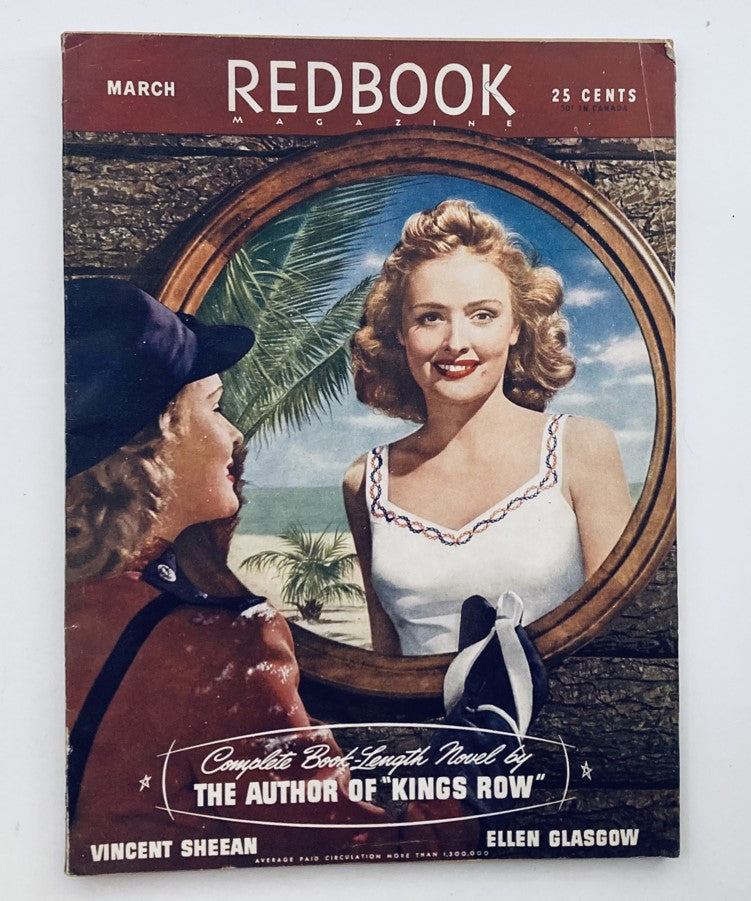 VTG Redbook Magazine March 1942 Vol 78 No. 5 The Author of "Kings Row" No Label