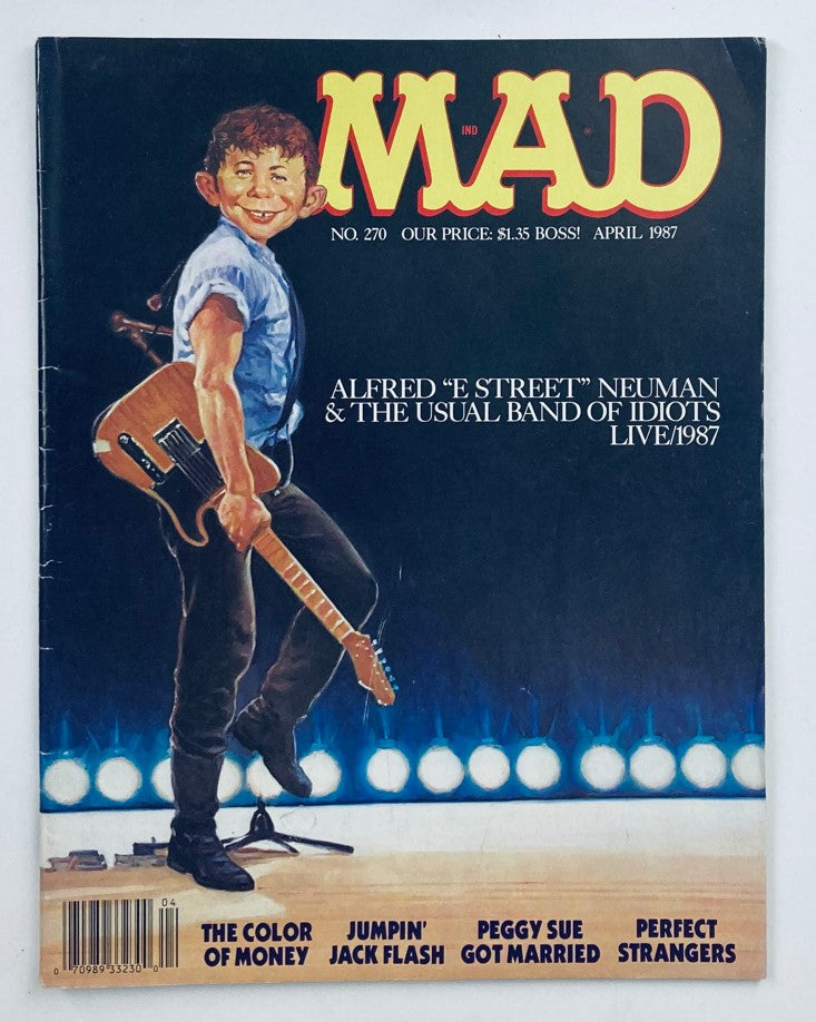 Mad Magazine April 1987 No. 270 The Usual Band of Idiots 6.0 FN Fine No Label